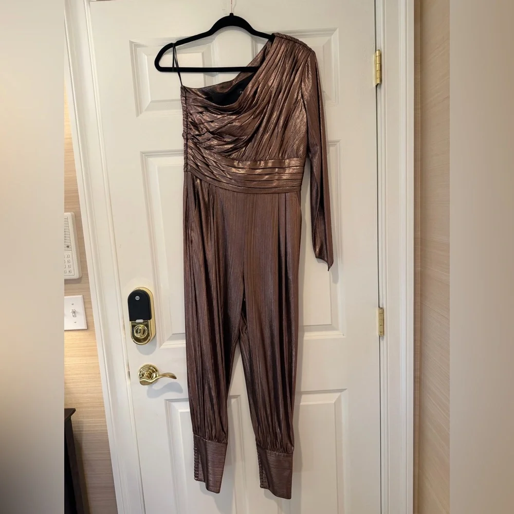 Retrofete Timi Jumpsuit in Rose Gold - Picture 6 of 9
